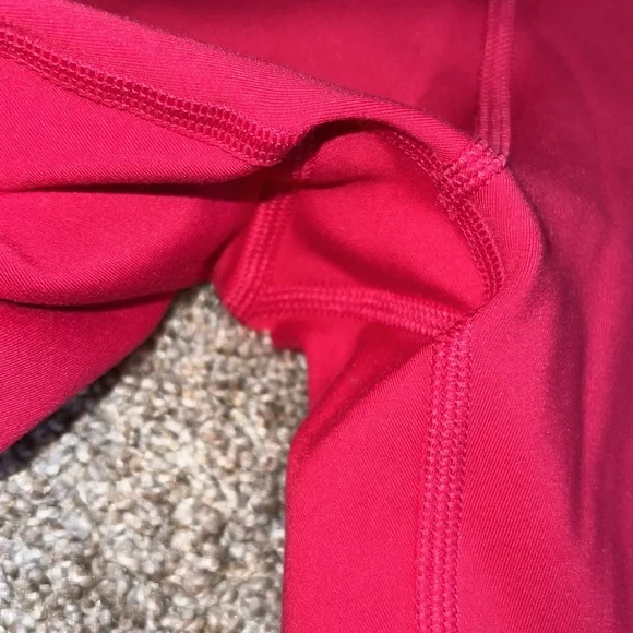NWOT Girlfriend collective hot pink high rise compressive leggings SIZE SMALL - Picture 4 of 5